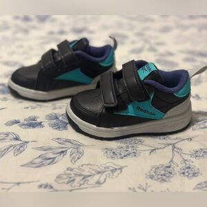 Baby Reebok shoes worn a couple times, fairly new. In good condition
